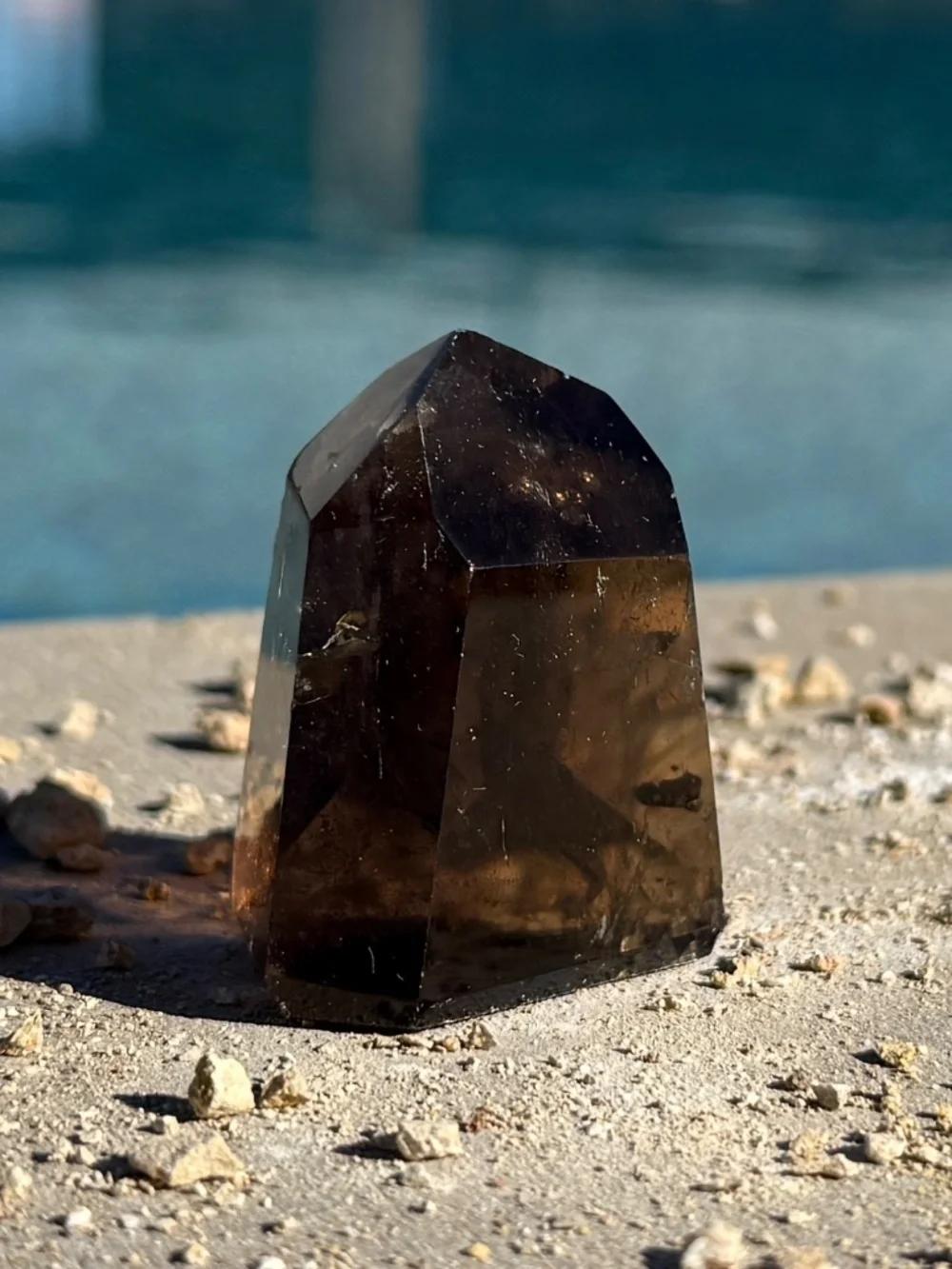 Colorado Dark Smoky Quartz Point Tower